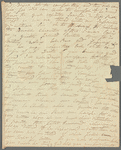 E. Carrick to Jane Porter, autograph letter signed, autograph letter signed