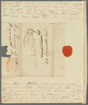 E. Carrick to Jane Porter, autograph letter signed, autograph letter signed