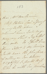 [Wermas?] to Mrs. Maclanine, autograph letter signed