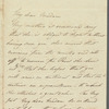 Albertine de Staël to Miss Porter, autograph letter signed