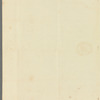 Joseph Fox to Prince Scherbatoff, letter signed