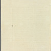 Joseph Fox to Miss Porter, autograph letter signed