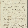 Jane Porter to John Taylor, autograph letter signed