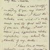 Sharton Turner to "my dear Madam," autograph letter signed