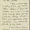 Sharton Turner to "my dear Madam," autograph letter signed