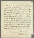 Sir Tomkyns Hilgrove Turner to Robert Ker Porter, autograph letter signed