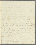 Mary Ann Hanway to "my dear friend," autograph letter signed