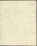 Mary Ann Hanway to "my dear friend," autograph letter signed