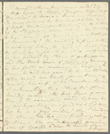 Mary Ann Hanway to "my dear friend," autograph letter signed