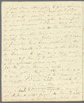 Mary Ann Hanway to "my dear friend," autograph letter signed