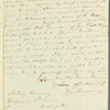 Mary Ann Hanway to "my dear friend," autograph letter signed