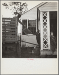 W.R. Hubbard and family moving into their new home on the Penderlea Homesteads, North Carolina