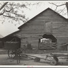 Barn on tract number 267 near Rosewood. Wayne County, North Carolina