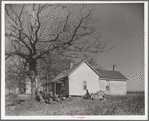 House on tract number 453 to be remodeled for tenant farmer. Johnston County, North Carolina