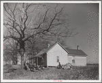 House on tract number 453 to be remodeled for tenant farmer. Johnston County, North Carolina