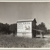 Tobacco barn. Tract number 189. Johnston County, North Carolina