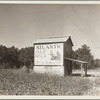 Tobacco barn. Tract number 189. Johnston County, North Carolina