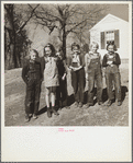 Some of the children who are now residents of the Palmerdale Homesteads, Alabama