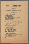 La Primavera. 33a. Coleccion de Canciones Modernas para 1896