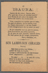 La Primavera. 33a. Coleccion de Canciones Modernas para 1896