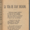 Juan Soldado. 47a. Colección de Canciones Modernas para 1900