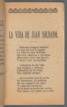 Juan Soldado. 47a. Colección de Canciones Modernas para 1900