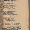 El Pajarillo Errante. Nueva Coleccion de Canciones Modernas para el Presente Año de 1905