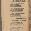 El Pajarillo Errante. Nueva Coleccion de Canciones Modernas para el Presente Año de 1905