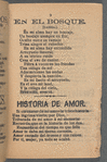 El Pajarillo Errante. Nueva Coleccion de Canciones Modernas para el Presente Año de 1905