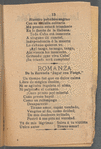 El Pajarillo Errante. Nueva Coleccion de Canciones Modernas para el Presente Año de 1905