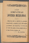 El Cantor de Anahuac. Modernas y Elegantes Canciones para el Presente Año.