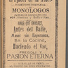 Galeria del Teatro Infantil. Una Corrida de Toros o el Amor de Luisa.