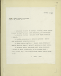 Letter from the Polish Press Agency 'Swiatpol' which accompanied the following four photographs