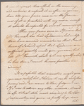 William Cullen to Mrs. Porter, autograph letter signed