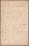 Jane Porter to Selina Davenport, autograph letter (copy)