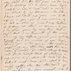 Jane Porter to Selina Davenport, autograph letter (copy)