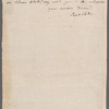 Jane Porter to Selina Davenport, autograph letter (copy)