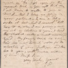 Jane Porter to Mary Robinson, autograph letter (draft)