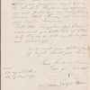 Johann Friedrich Runckel to Jane Porter, autograph letter signed