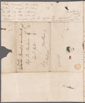 [Diana Elizabeth Porter?] to Miss M. Rawlinson, autograph letter signed