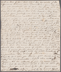 Katherine Caulfield to Jane Porter, autograph letter signed