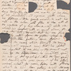 Jane Porter, holograph story fragment