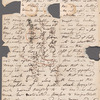 Jane Porter, holograph story fragment