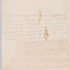 Mary Robinson to Robert Ker Porter, autograph letter third person