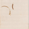 Mary Robinson to Robert Ker Porter, autograph letter third person