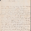 Elizabeth Gunning to Miss Porter, autograph letter signed