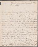 Elizabeth Gunning to Miss Porter, autograph letter signed