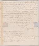 Esther MacNeill to Miss Porter, autograph letter signed