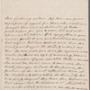 Susannah Gunning to Jane Porter, autograph letter signed