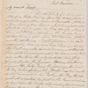 "Ned Nonesuch" to Jane Porter, autograph letter signed